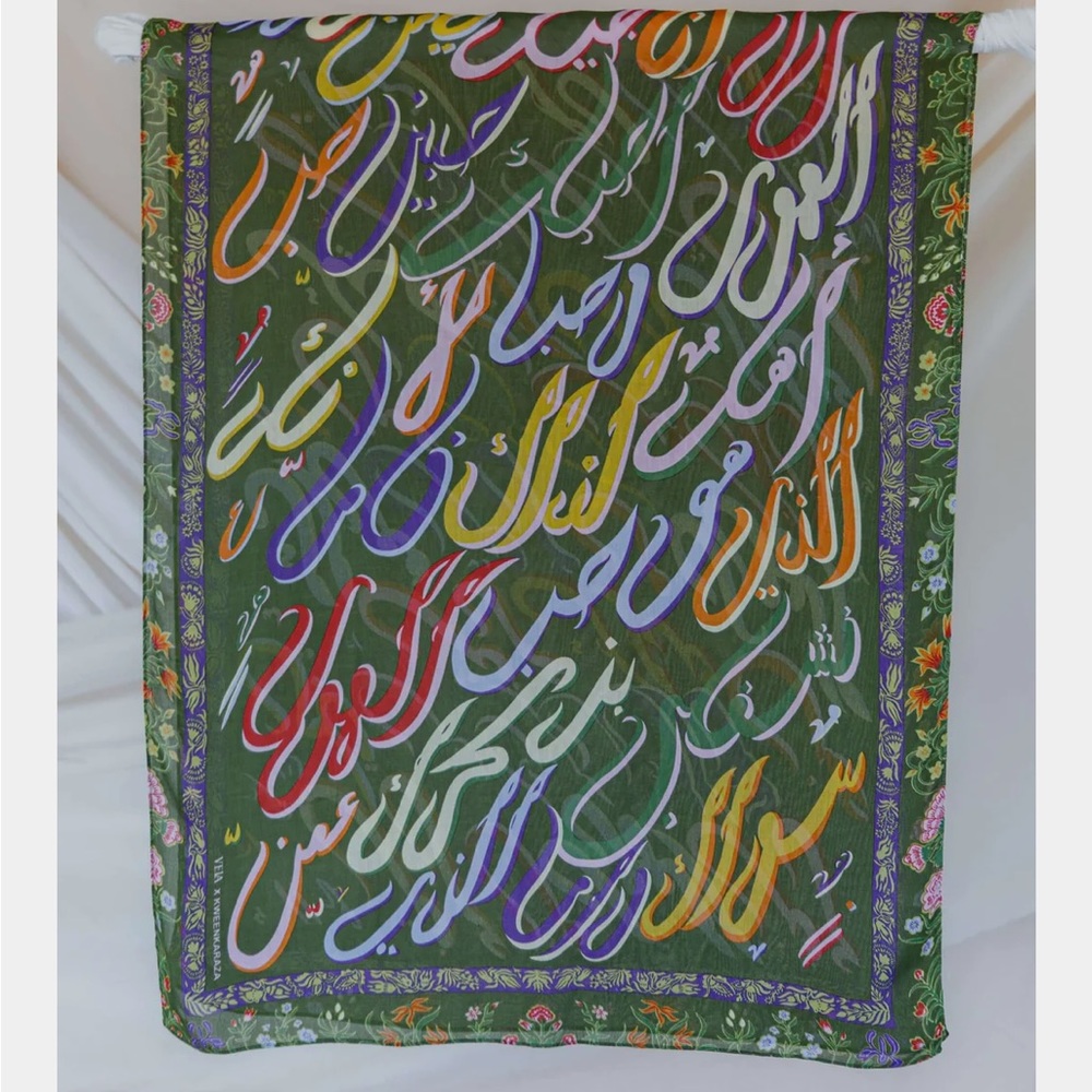 Remembrance green vela scarves hijab